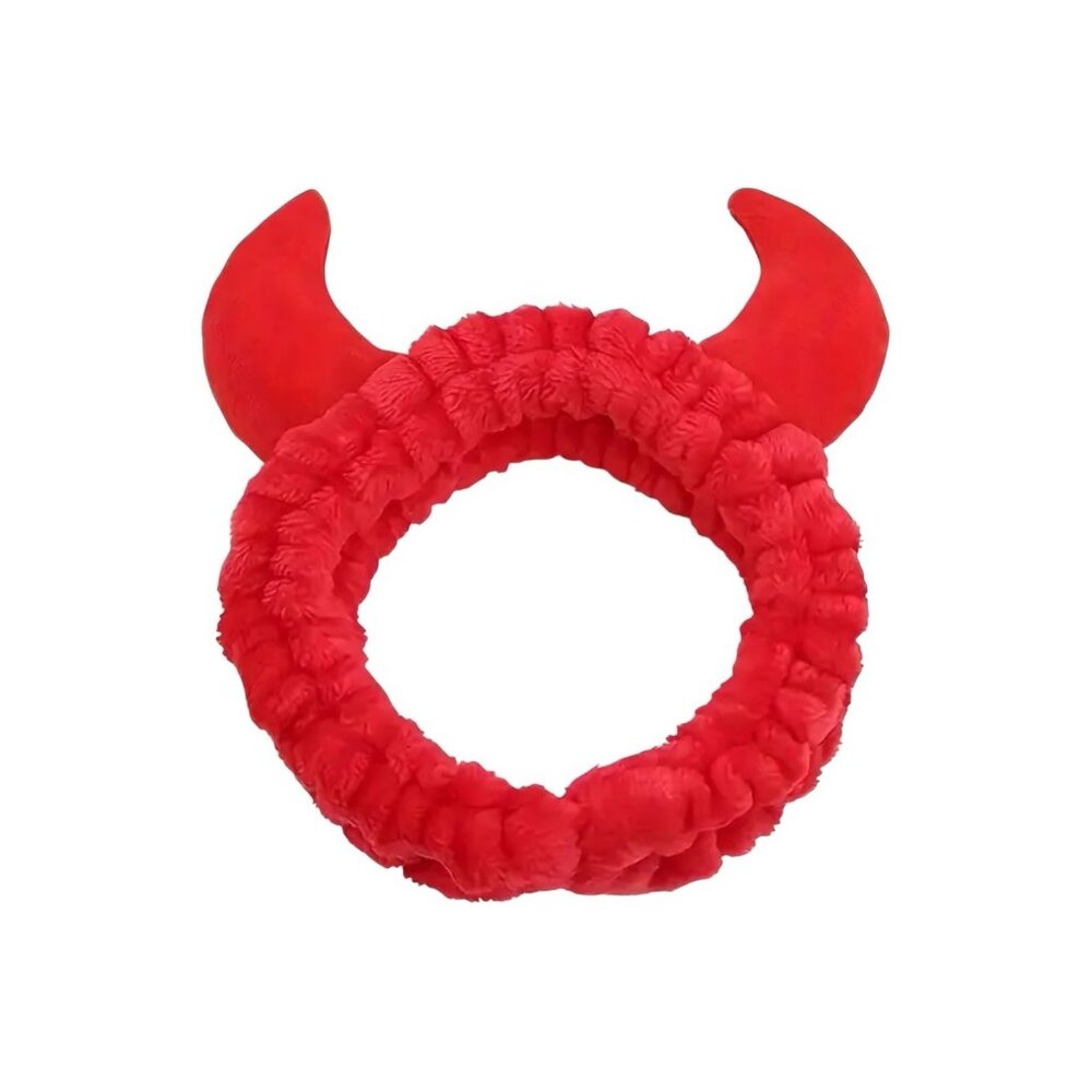 HALLOWEEN DEVIL MAKEUP/SPA HEADBAND